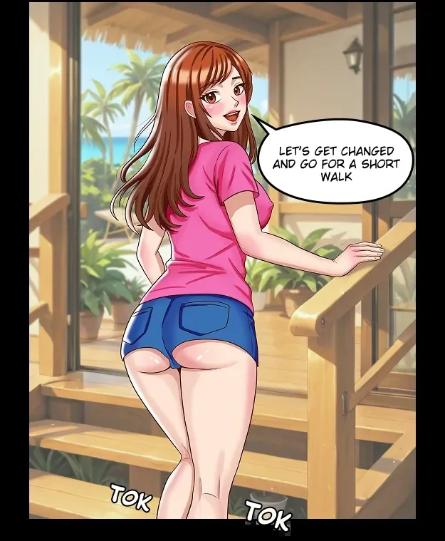 Claire suggesting the pool in Daughter or Mother Episode 2
