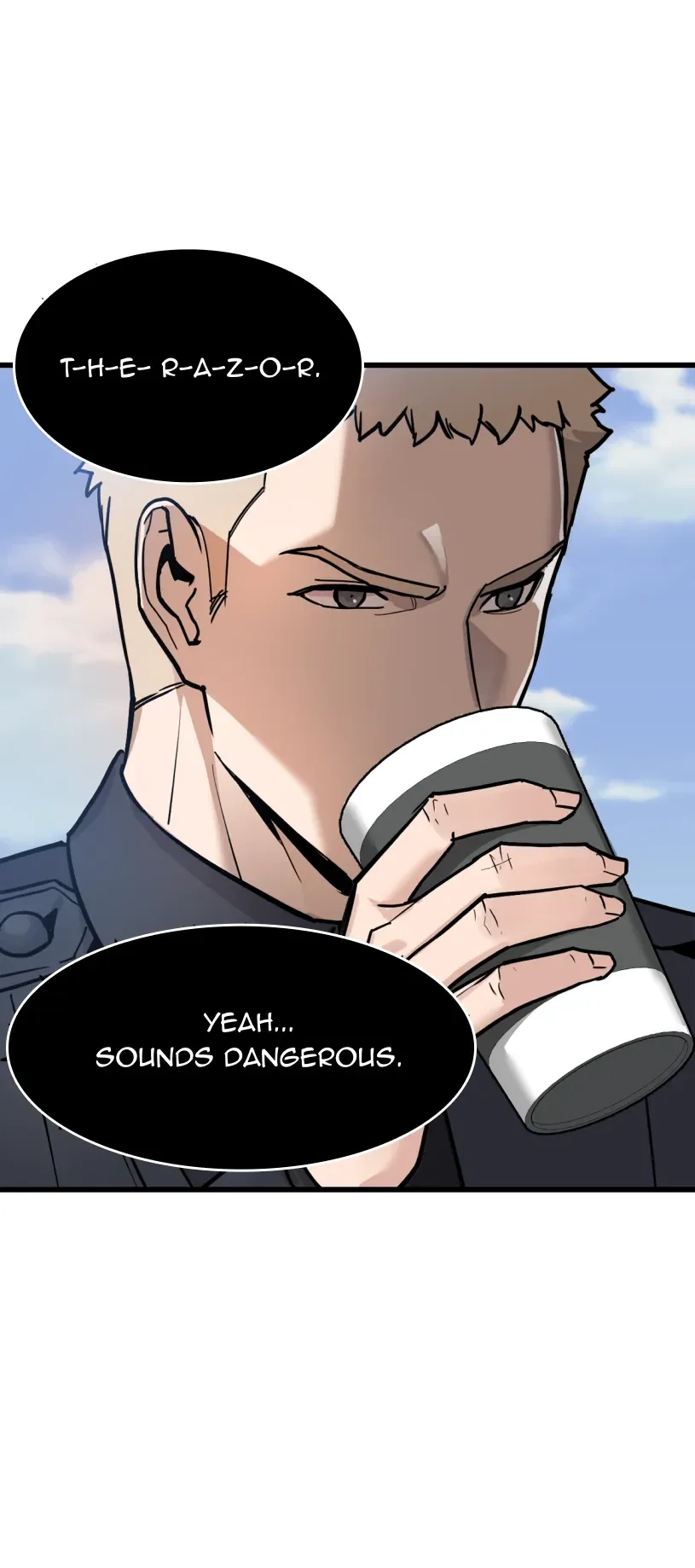 Matt watching the suspect in Outlaw Girl Episode 1