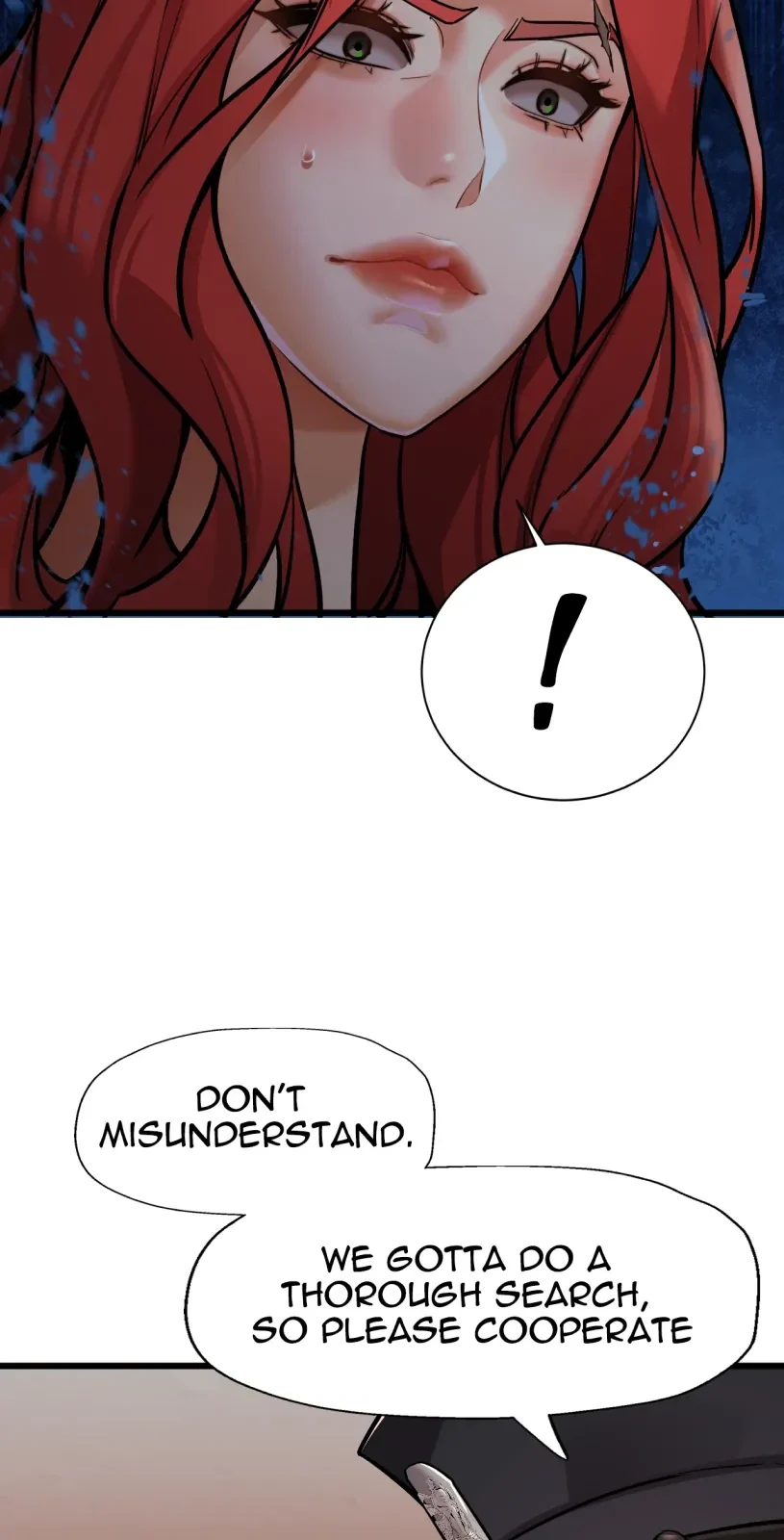 The body search in Outlaw Girl Chapter 2