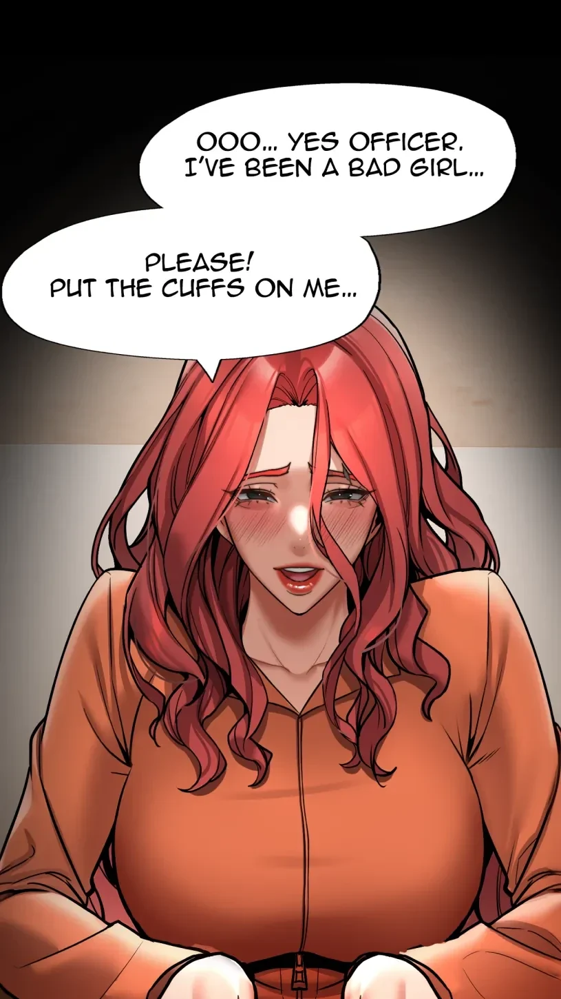 The redhead asking to be cuffed in the Outlaw Girl prologue