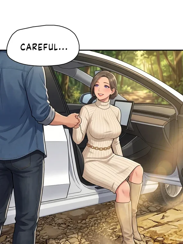 Victoria arriving in Redhead’s First Ride Chapter 1